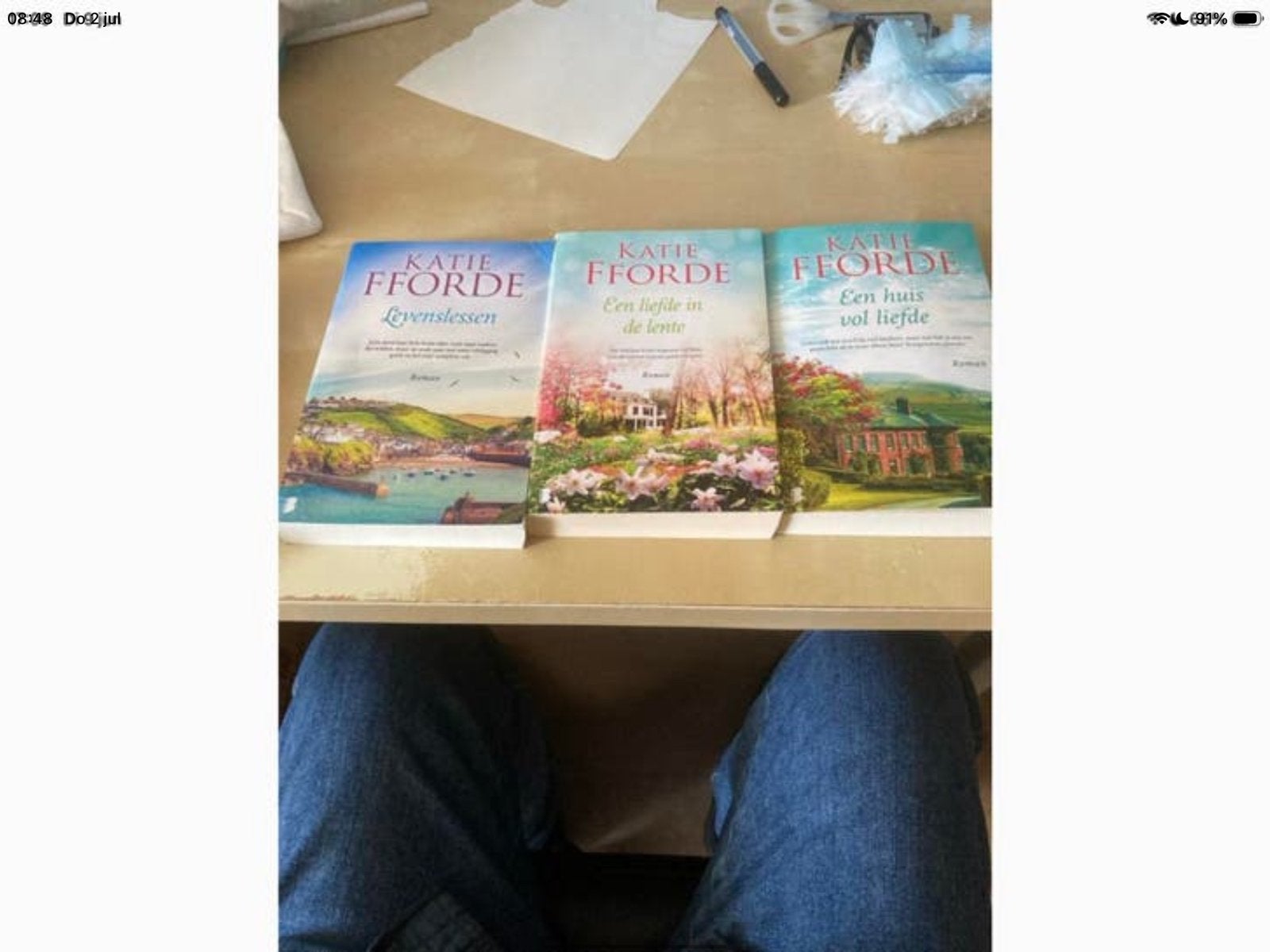 3 romans van Katie Fforde: Een huis vol liefde, Levenslessen, Ophalen, Gelezen, Europa overig