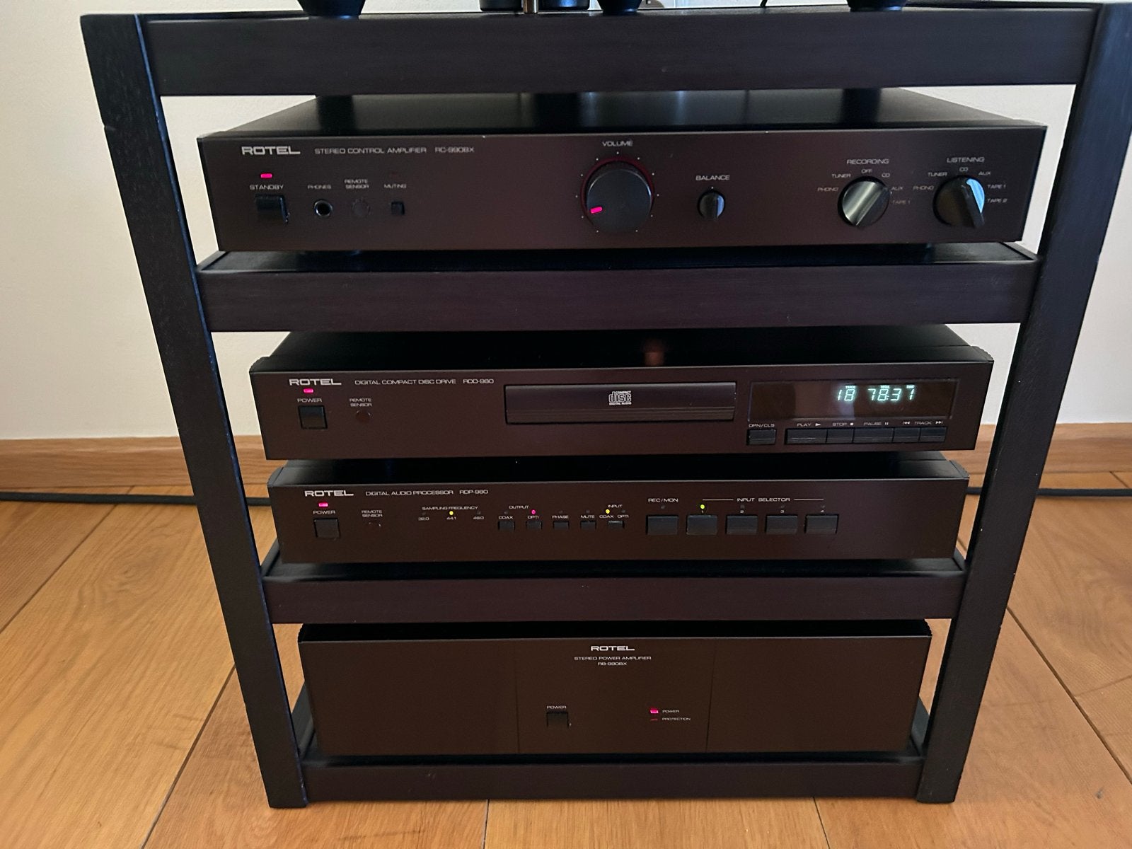 Rotel Hi-Fi Set met Linn Keilidh Speakers Rega Platenspeler, Audio, Tv en Foto, Gebruikt, Losse componenten, Cd-speler, Ophalen