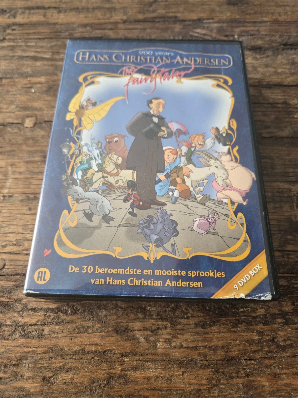Hans Christian Andersen The Fairytaler 9 DVD Box Krasvrij, Alle leeftijden, Nederlands, Ophalen of Verzenden, Zo goed als nieuw
