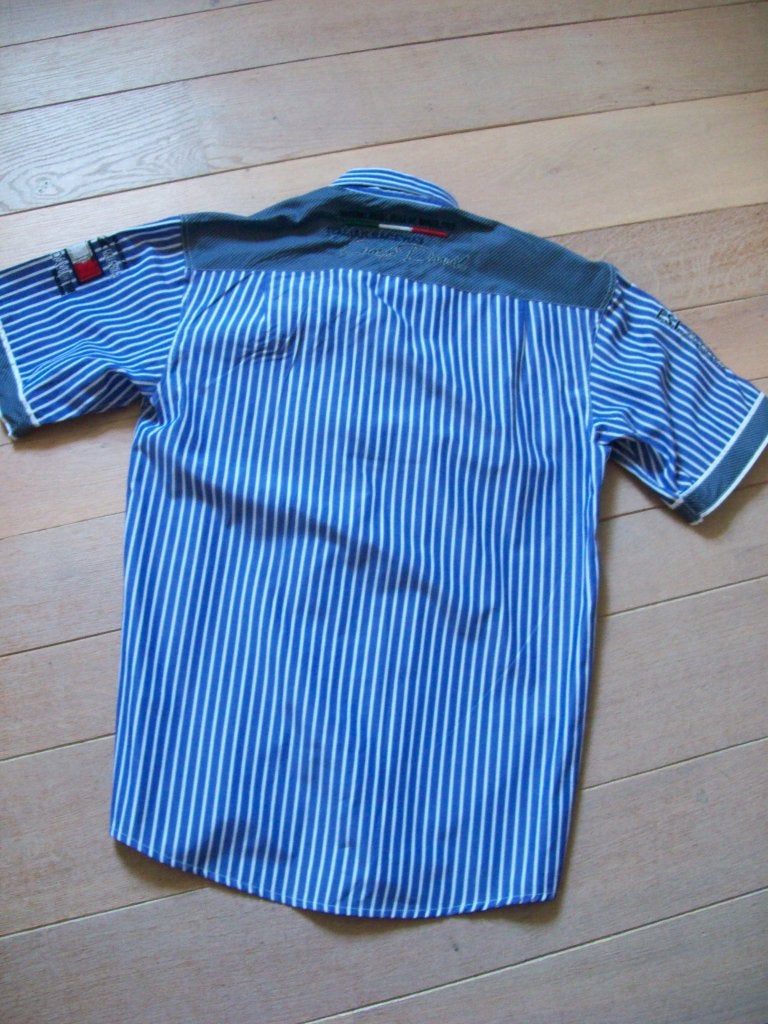 Overhemd:Camp David maat M, Blauw, Nieuw, Camp David, Halswijdte 39/40 (M)
