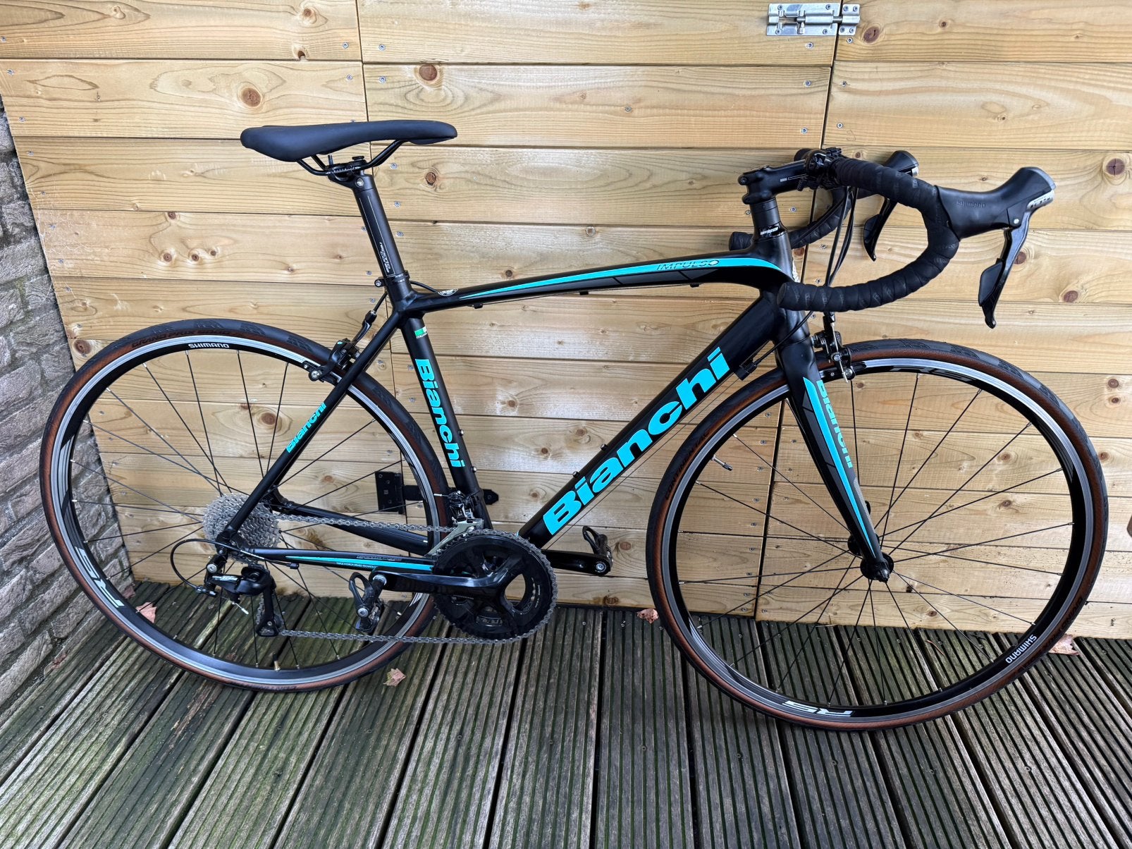 Bianchi Impulso 105, Fietsen en Brommers, Aluminium, Zo goed als nieuw, Meer dan 20 versnellingen, 53 tot 57 cm