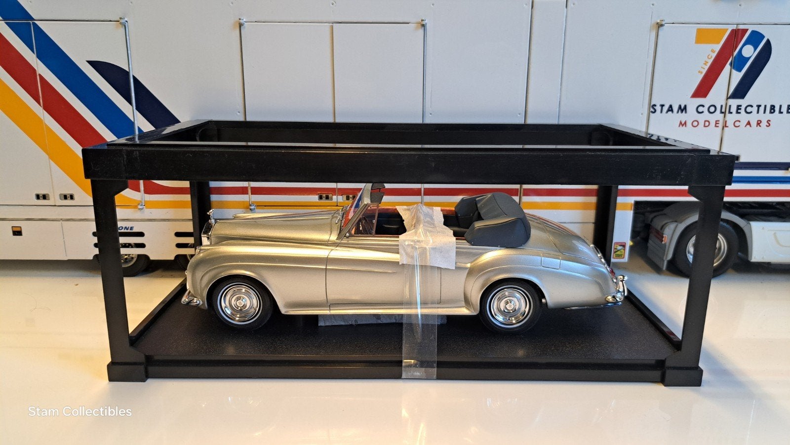 Cult Scale Models Rolls-Royce Silver Cloud II DH Shell Grey, Overige merken, Auto, Ophalen of Verzenden, Zo goed als nieuw