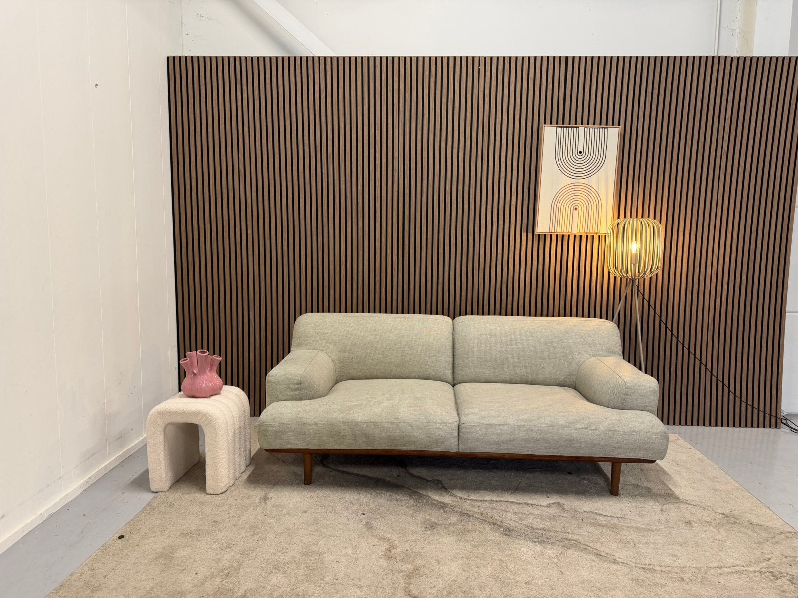 Bolia Madison - 2,5 Zits Bank Zand / Beige Zeer Nette Staat, Ophalen of Verzenden, Zo goed als nieuw, 75 tot 100 cm, 200 tot 250 cm