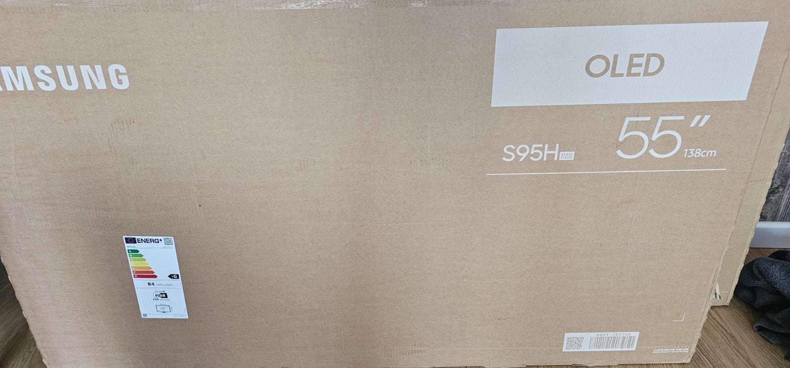 Samsung OLED S95H 55 inch (138 cm), Audio, Tv en Foto, Televisies, Ophalen, Nieuw, 120 Hz, Samsung
