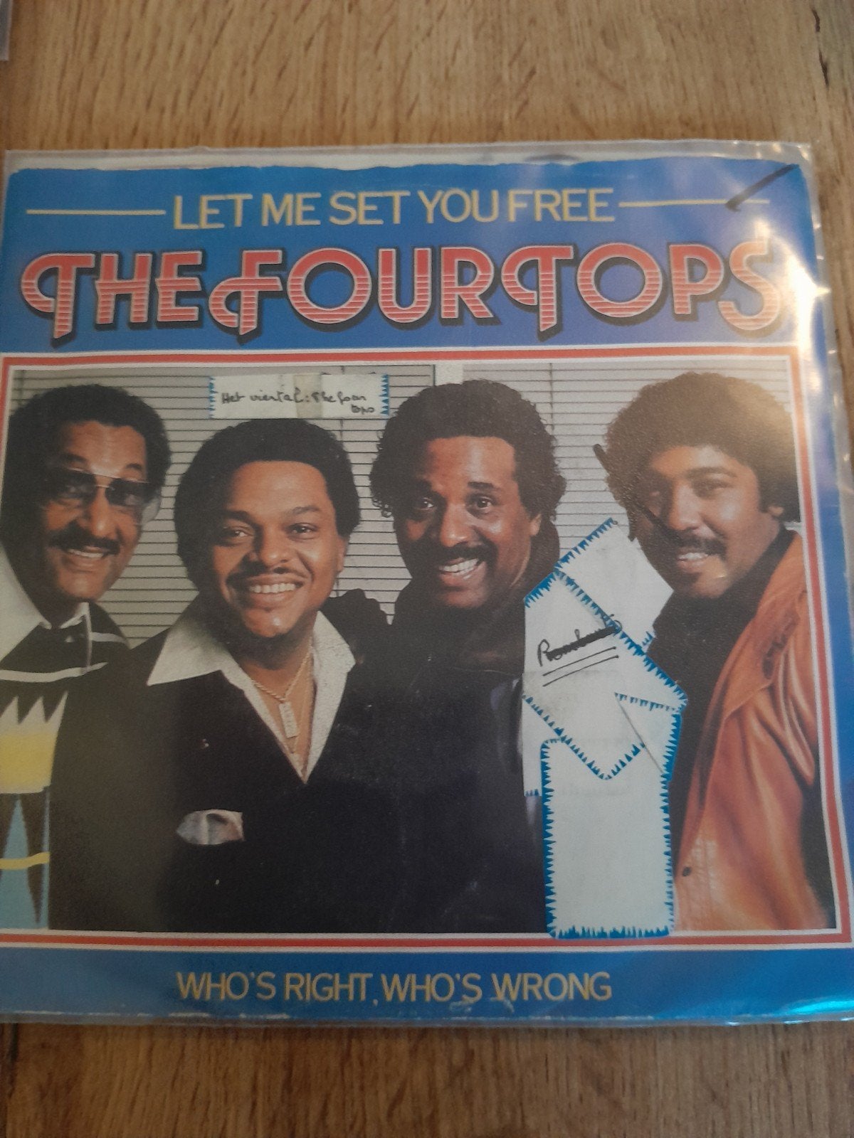 the four tops 7inch let me set you free, Cd's en Dvd's, Ophalen of Verzenden, Zo goed als nieuw, Pop