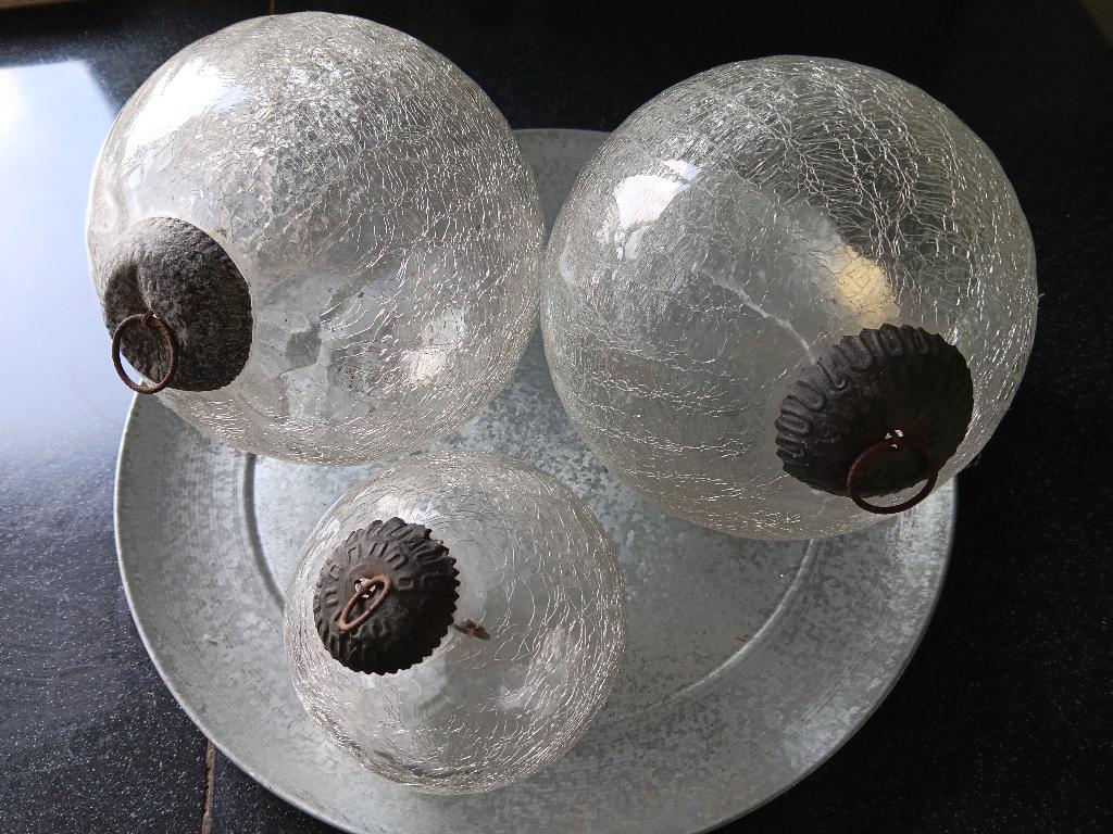 Brocante (kerst)ballen, Antiek en Kunst, Curiosa en Brocante, Ophalen of Verzenden