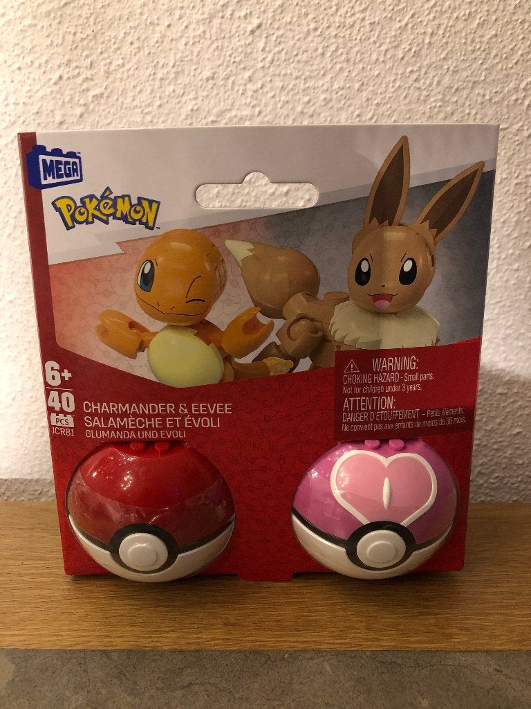 Mega Duo Poke Balls (Charmander & Eevee)[39], Hobby en Vrije tijd, Ophalen of Verzenden, Nieuw, Overige typen