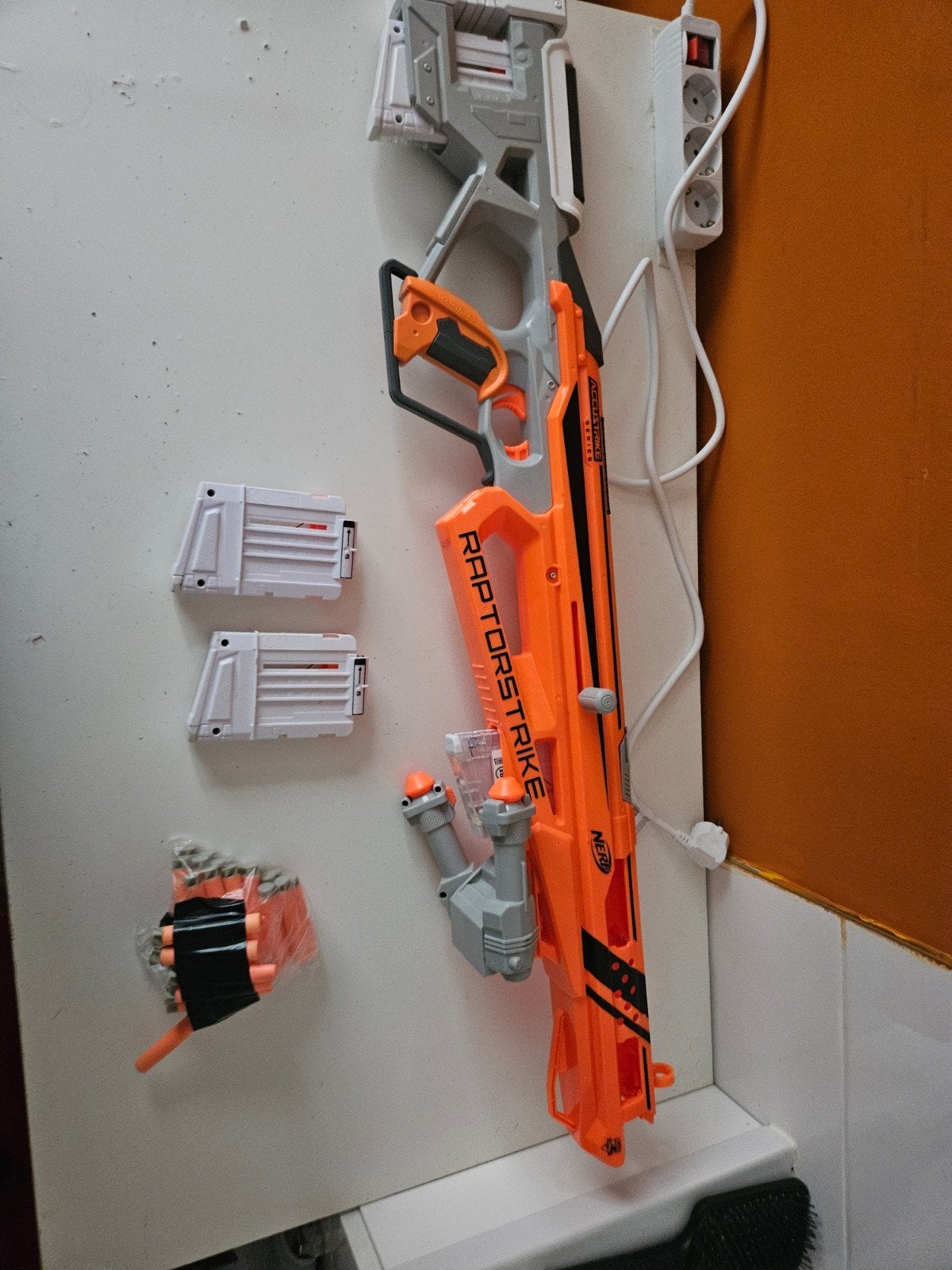 Nerf sniper, Ophalen of Verzenden, Gebruikt