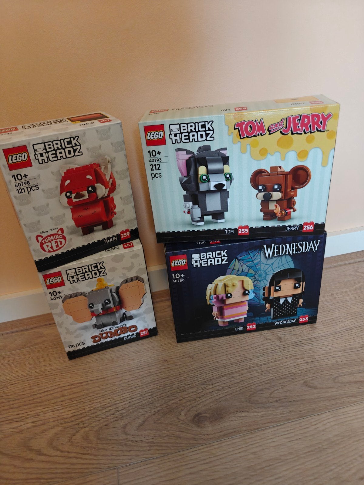 LEGO BrickHeadz: Tom & Jerry, Wednesday, Dumbo, Mei, Ophalen of Verzenden, Nieuw, Overige merken
