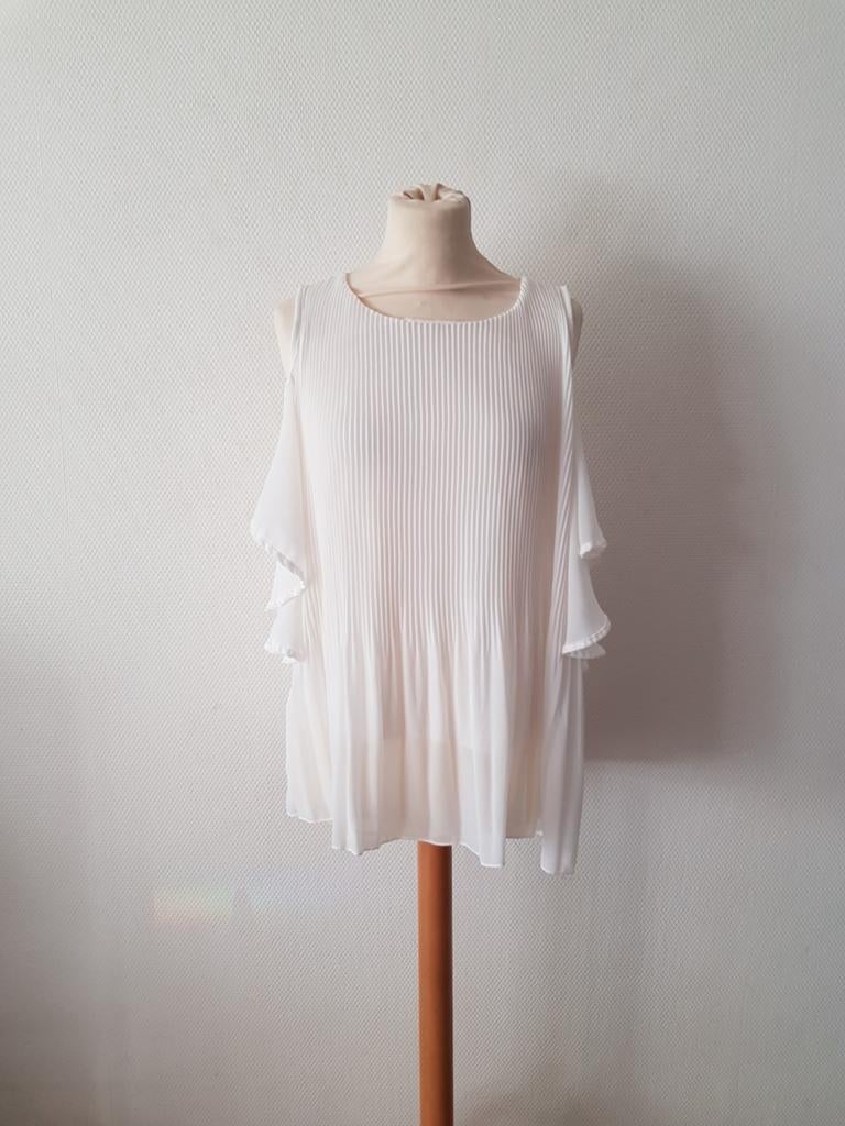 Dazzling  blouse 44 wit, Wit, Maat 42/44 (L), Ophalen of Verzenden, Zo goed als nieuw