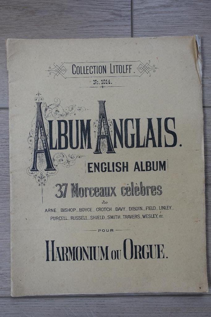 Album Anglais, Muziek en Instrumenten, Gebruikt, Klassiek, Ophalen of Verzenden, Artiest of Componist