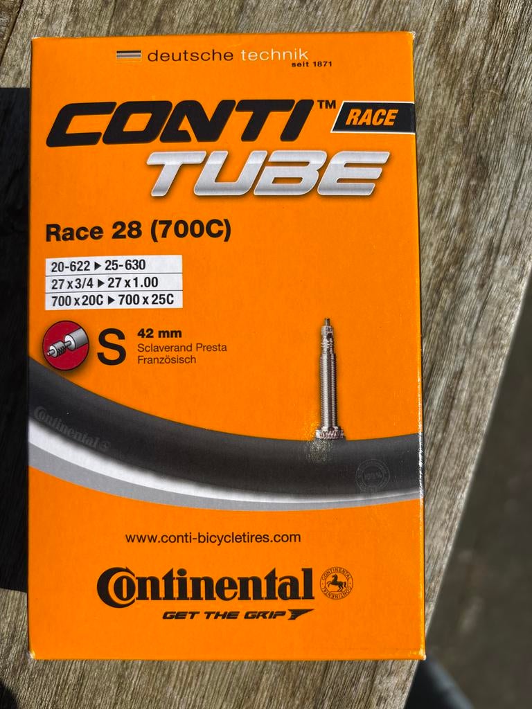 10x Continental Race 28 (700C) binnenbanden 42mm ventiel, Band, Nieuw, Ophalen of Verzenden, Rubber