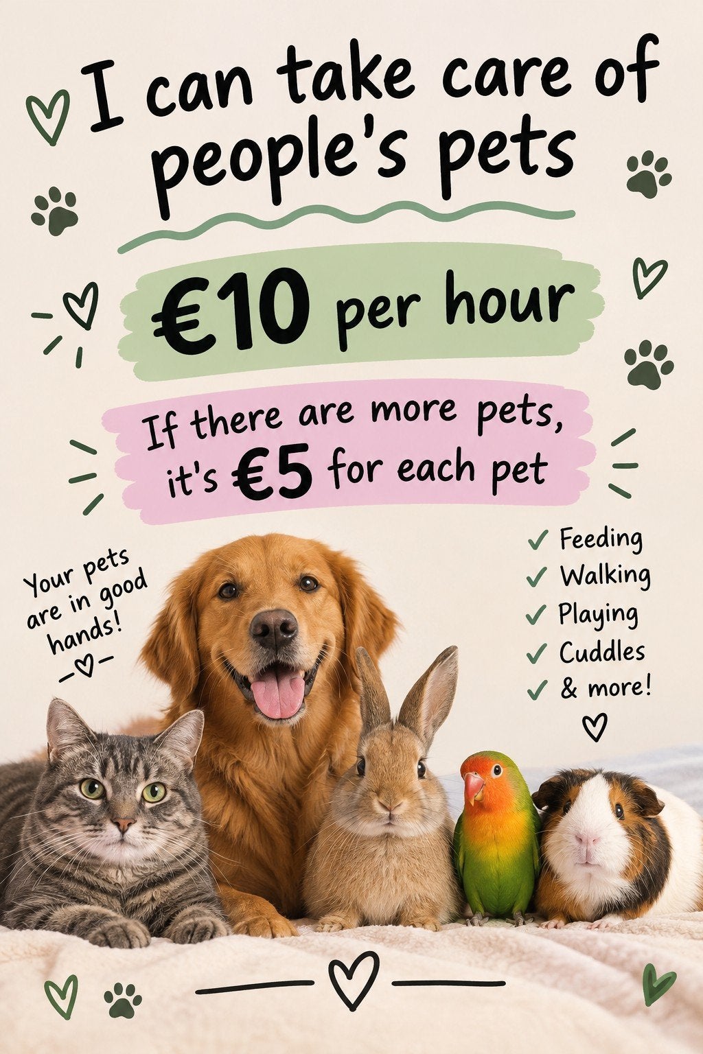 dieren oppas, Ophalen of Verzenden