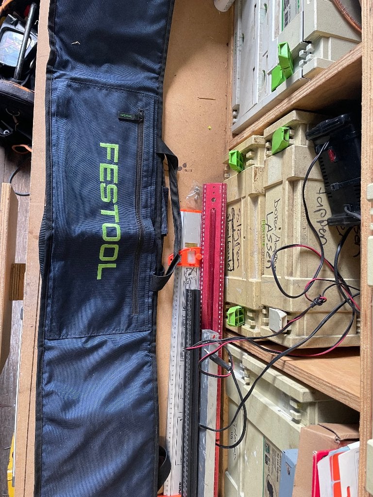 festool geleiderail tas, Ophalen of Verzenden, Zo goed als nieuw