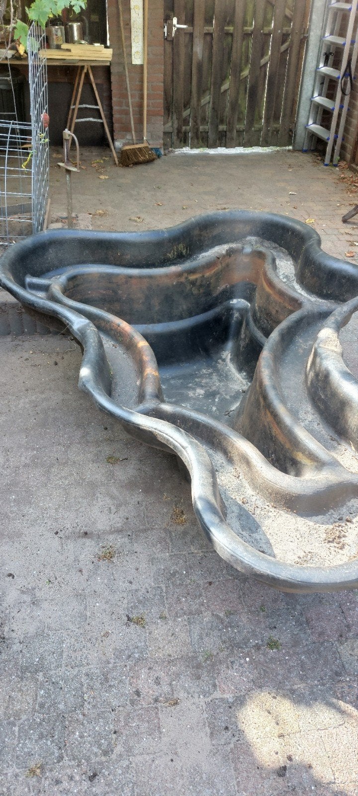 Grote vijverbak voor tuin of terras, Tuin en Terras, Vijvers, Ophalen of Verzenden, Gebruikt