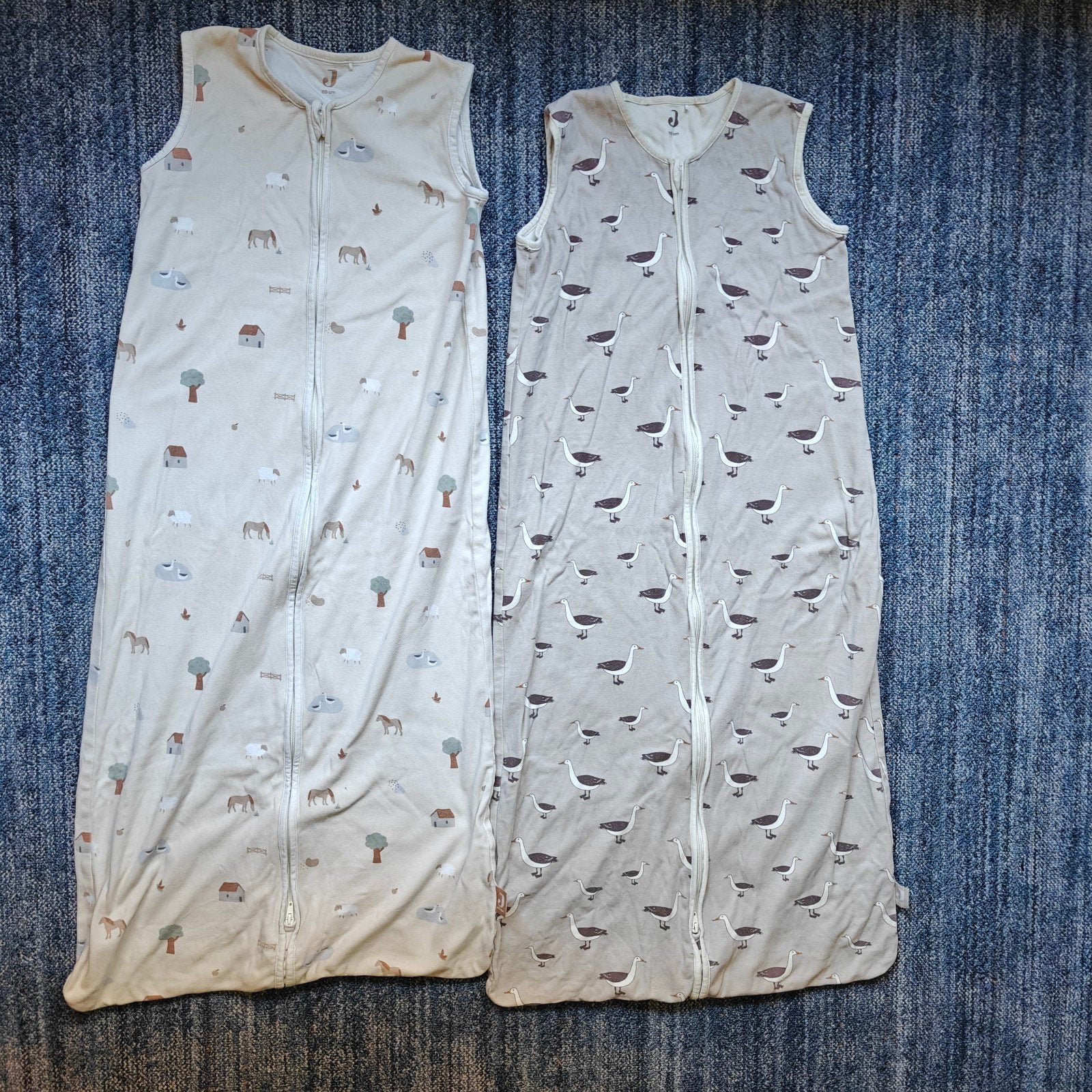 2x Jolleinslaapzak Baby Jersey 110cm - thema Farm & Goose

O, Ophalen of Verzenden