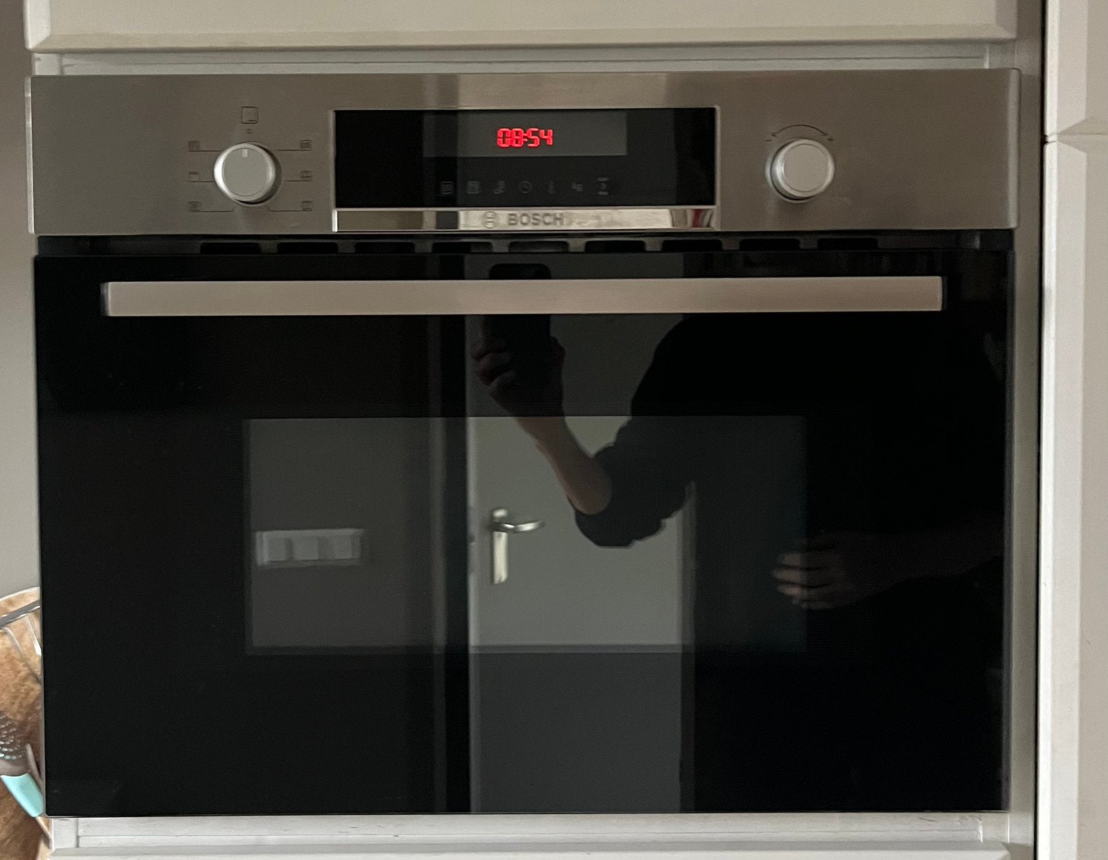 Bosch inbouw combimagnetron, Witgoed en Apparatuur, Ophalen, 45 tot 50 cm, Gebruikt, Bosch