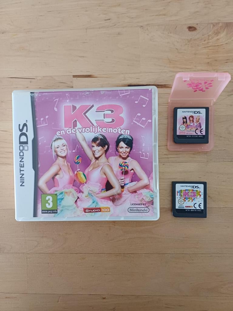 2× K3-spelletjes, 1 speler, Ophalen, Zo goed als nieuw, Vanaf 3 jaar