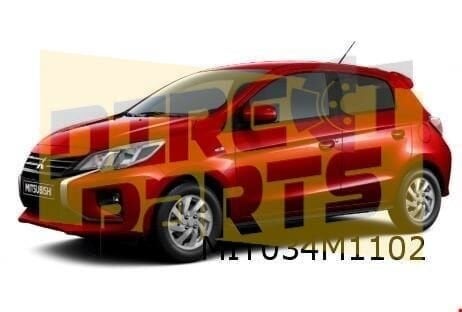 Mitsubishi Space Star (2/20-) voorscherm Rechts Origineel! 5, Auto-onderdelen, -, Verzenden, -, Nieuw