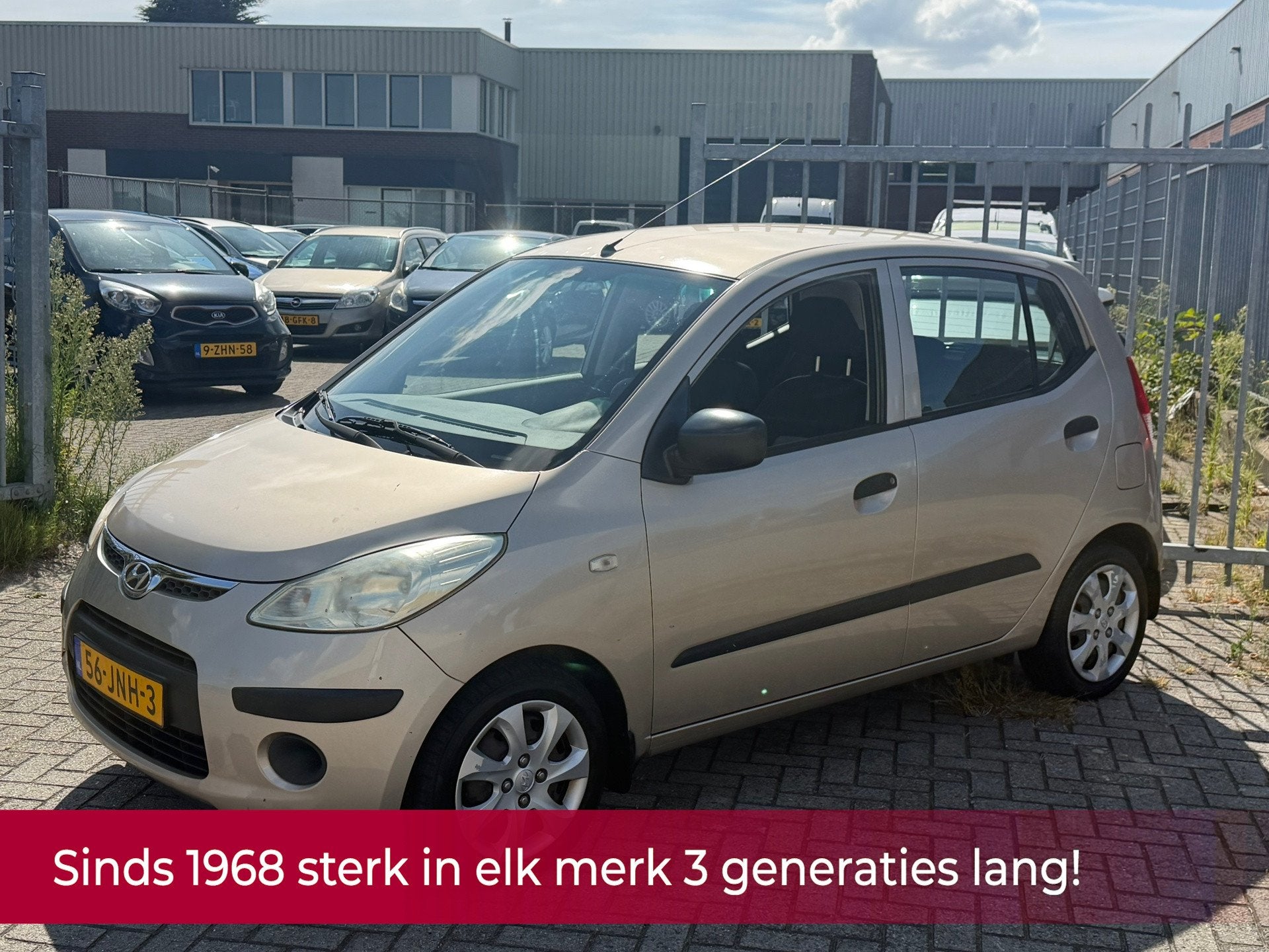 Hyundai I10 1.25i Active Cool 5 DEURS 4 CILINDER! NL AUTO NA, Auto's, Hyundai, Voorwielaandrijving, Gebruikt, 4 cilinders, Origineel Nederlands