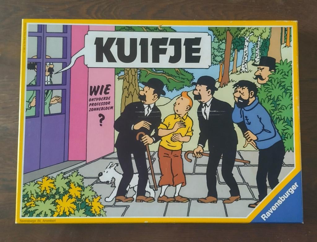 Kuifje spel - Wie ontvoerde Prof. Zonnebloem NIEUW!!, Hobby en Vrije tijd, Gezelschapsspellen | Bordspellen, Een of twee spelers