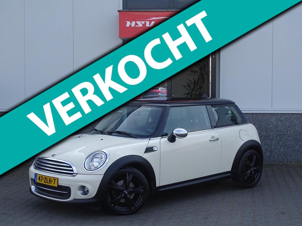 Mini Mini 1.6 One Kite White navi LM airco org NL, Auto's, Mini, Voorwielaandrijving, Euro 5, Gebruikt, 4 cilinders