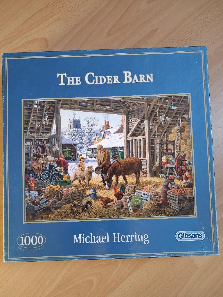 Puzzel Gibsons, Ophalen of Verzenden, 500 t/m 1500 stukjes, Gebruikt, Legpuzzel