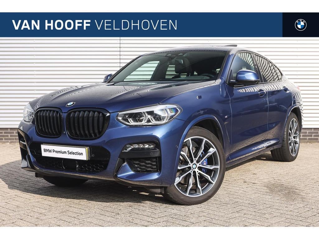 BMW X4 xDrive20i High Executive M Sport Automaat / Panoramad, 1998 cc, 15 km/l, 4 cilinders, Blauw