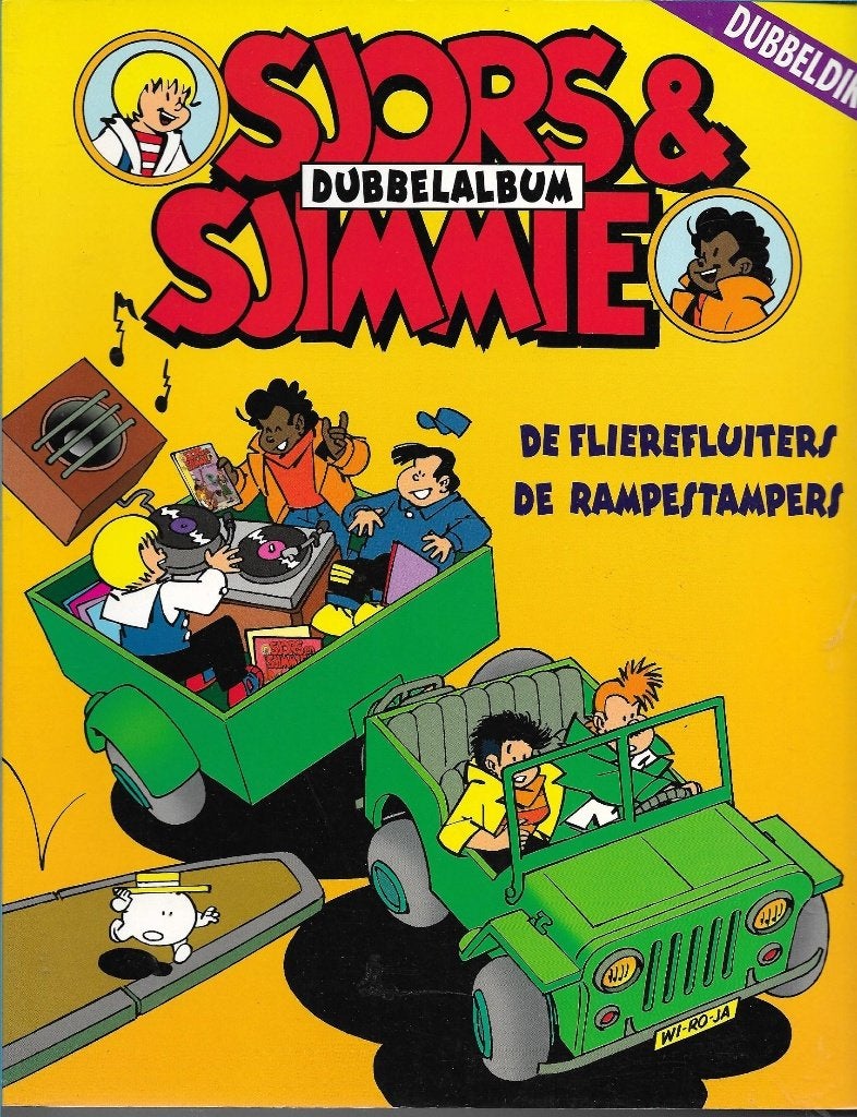 Sjors en Sjimmie - Dubbelalbum, Eén stripboek, Ophalen of Verzenden, Gelezen
