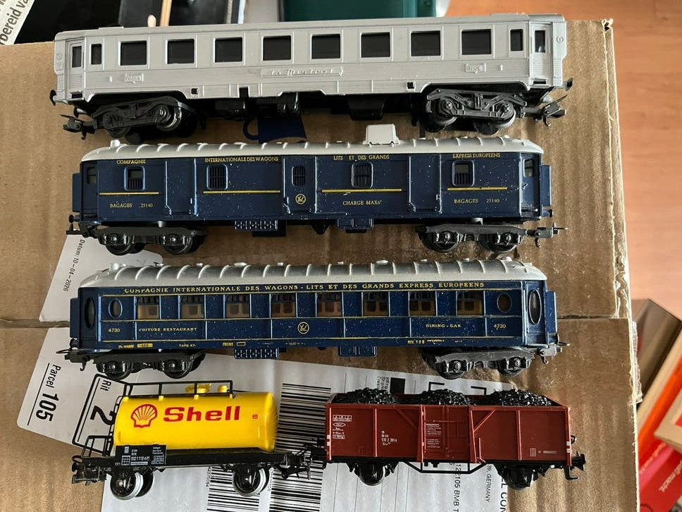 Märklin modelspoor treinen wagons, Wisselstroom, Gebruikt, Wagon, Ophalen of Verzenden