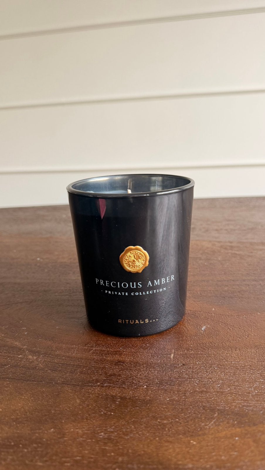Rituals Precious Amber geurkaars 360 gram, Ophalen of Verzenden, Zo goed als nieuw, Overige materialen, Minder dan 25 cm