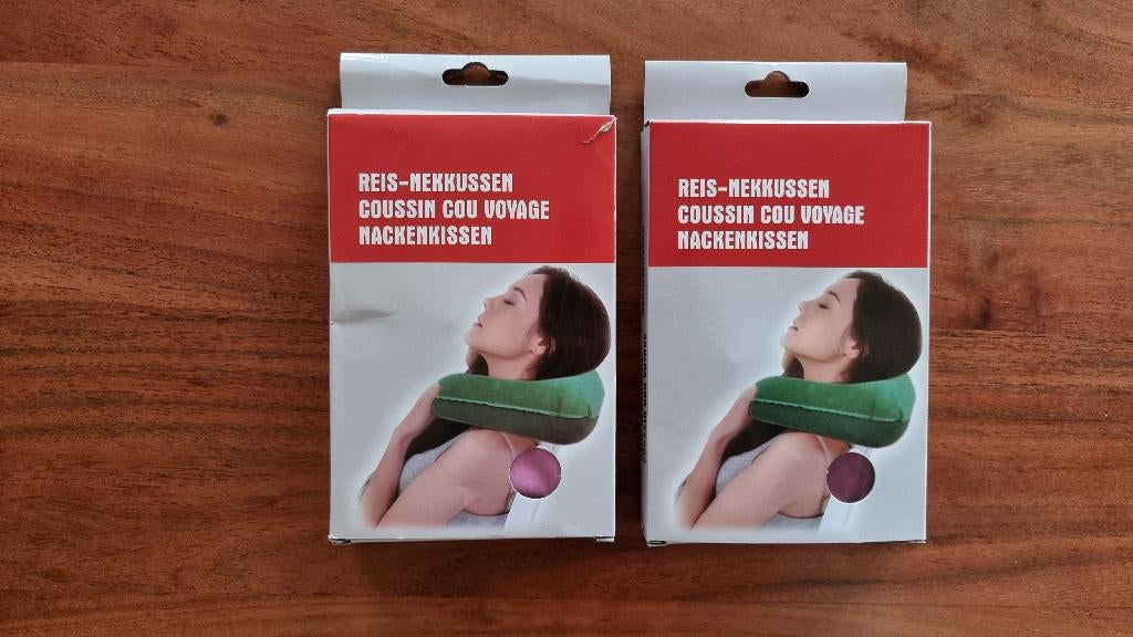 2 reis-nekkussens, nieuw, Sport en Fitness, Ophalen of Verzenden, Nieuw, Overige typen