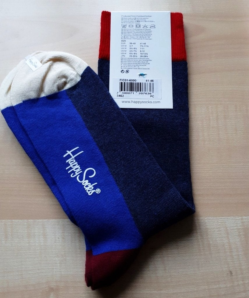 happy socks 41-46, Kleding | Heren, Sokken en Kousen, Overige kleuren, Ophalen of Verzenden, Happy Socks, Nieuw