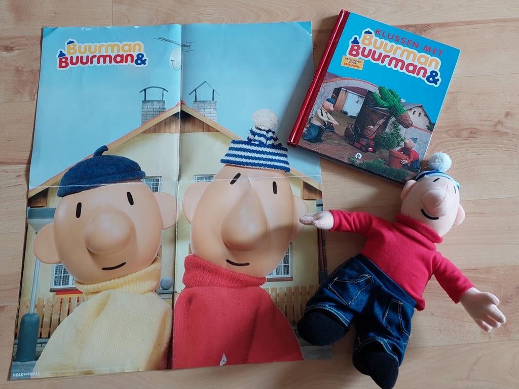 Buurman & Buurman pop, boek en poster, Gebruikt, Overige karakters, Overige typen, Ophalen of Verzenden