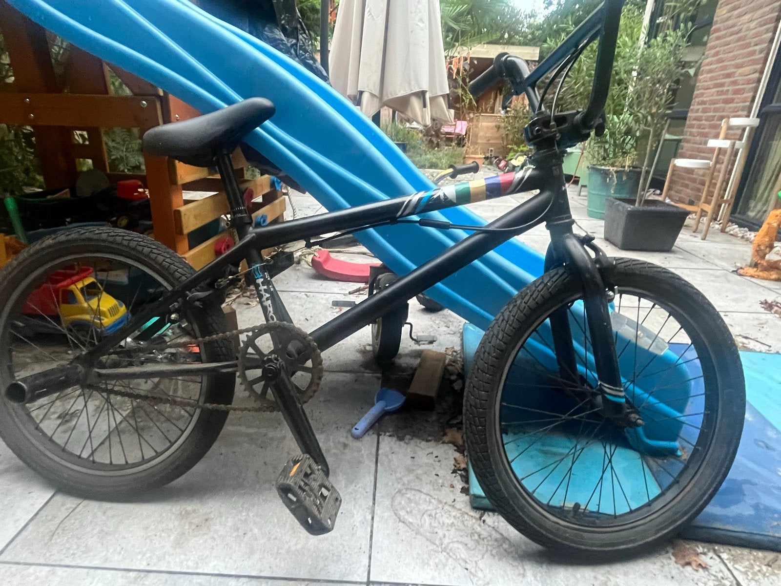 Haro BMX fiets 20.3 inch - Gebruikt, Ophalen, Gebruikt, Staal, Velgrem