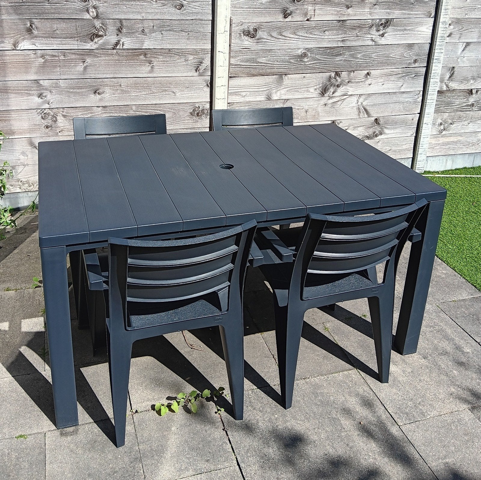 Keter tuinset, Tuin en Terras, Ophalen, Gebruikt, Kunststof