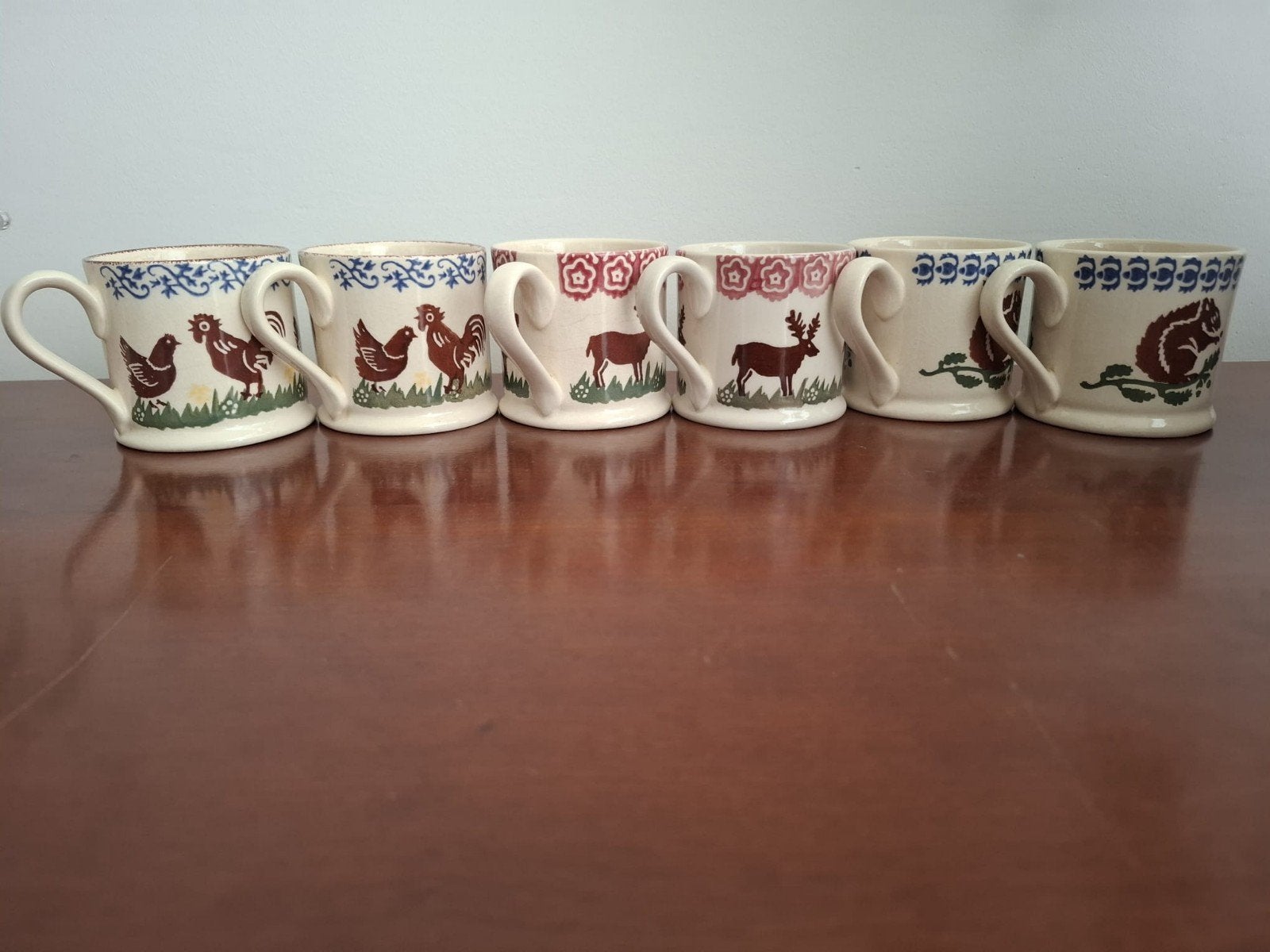 Te koop 6 x kopjes, Ophalen