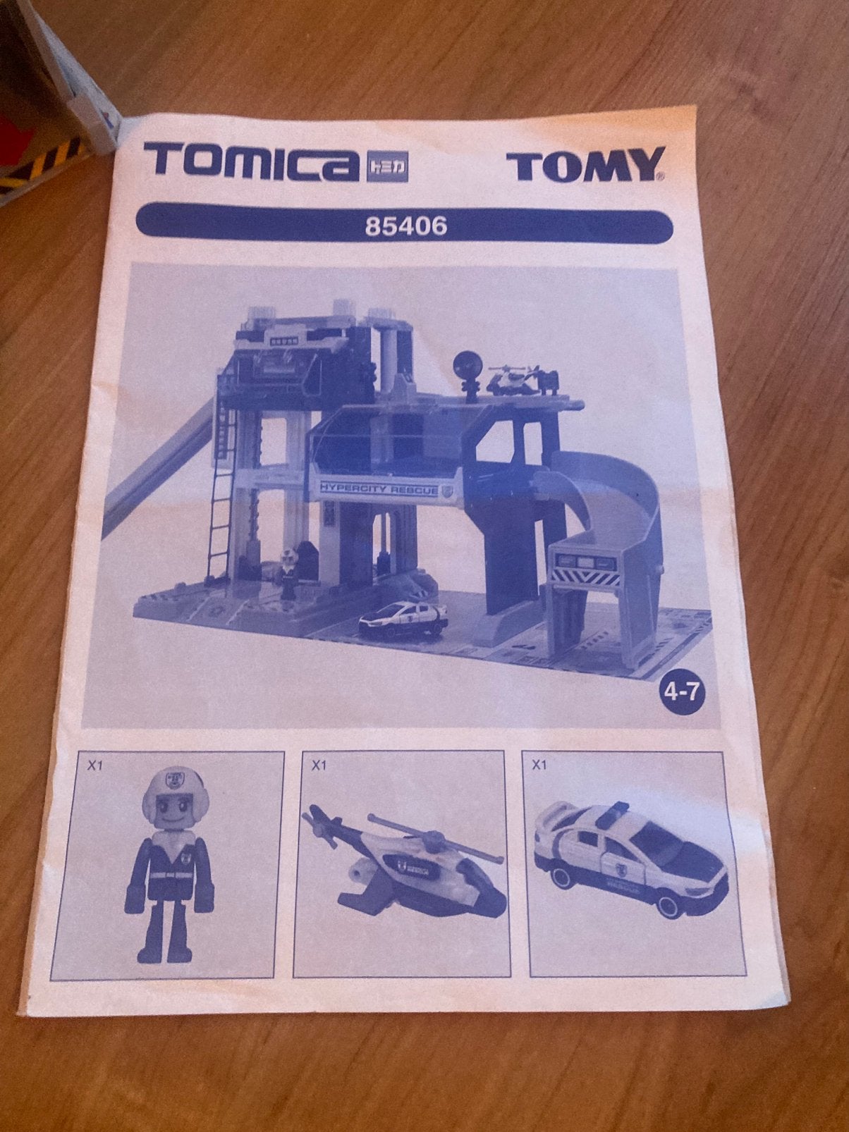 Tomica 85406 Politie bureau hypercity rescue, Ophalen of Verzenden, Zo goed als nieuw, Auto