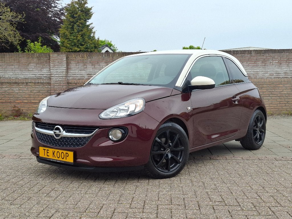 Opel Adam 1.2 bj 2017 Airco Stoelverw Nieuwe APK Mooi !, Voorwielaandrijving, Euro 5, 4 cilinders, Bruin