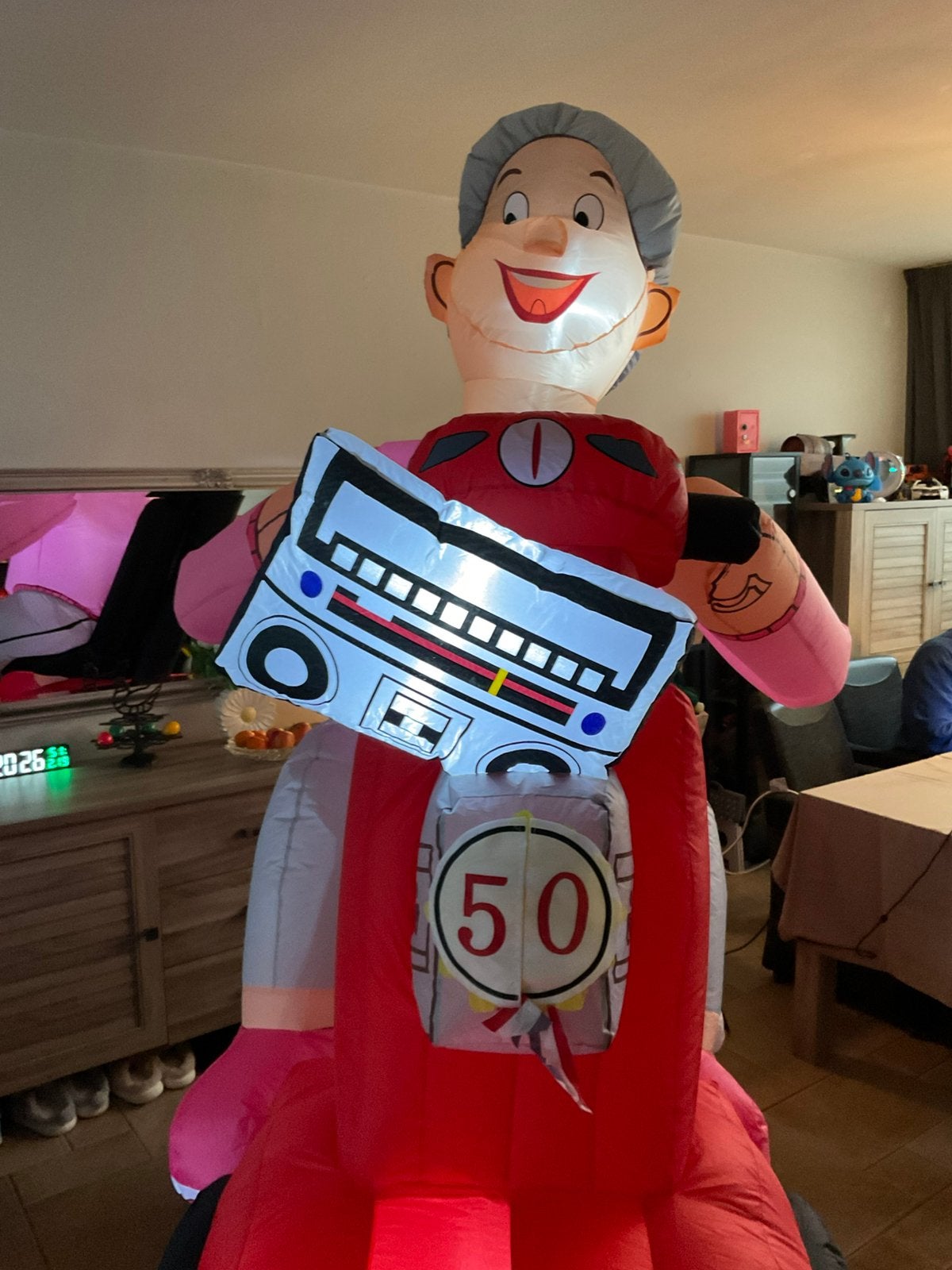 Nieuwe opblaasbare Sarah pop decoratie ca 3M hoog te licht, Ophalen, Nieuw, Versiering, Abraham of Sarah