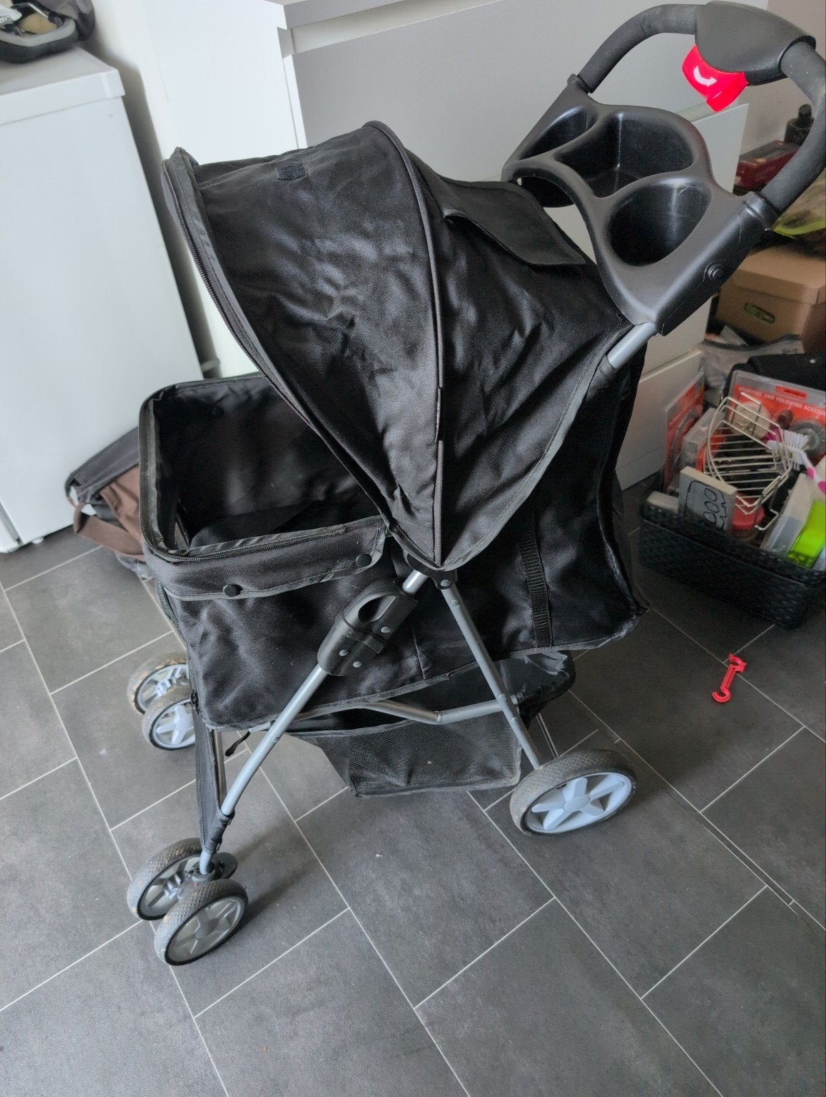 Honden buggy /, Dieren en Toebehoren, Ophalen, Zo goed als nieuw