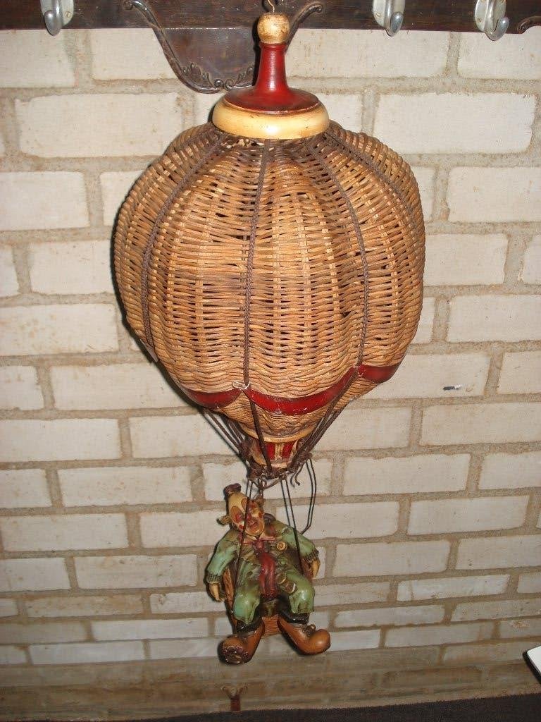 ophang   Clown Beeld in Ballon   88 cm Hoog, Ophalen, Zo goed als nieuw, Overige typen