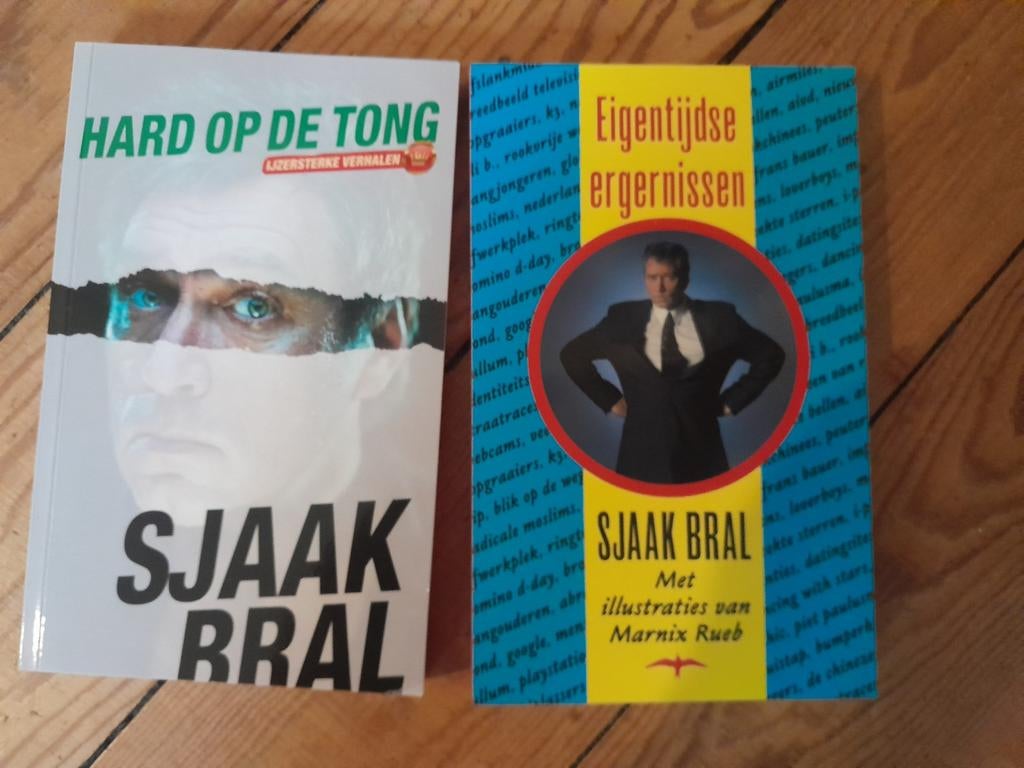 Sjaak Bral gesigneerde werken met tekening, Ophalen of Verzenden, Zo goed als nieuw