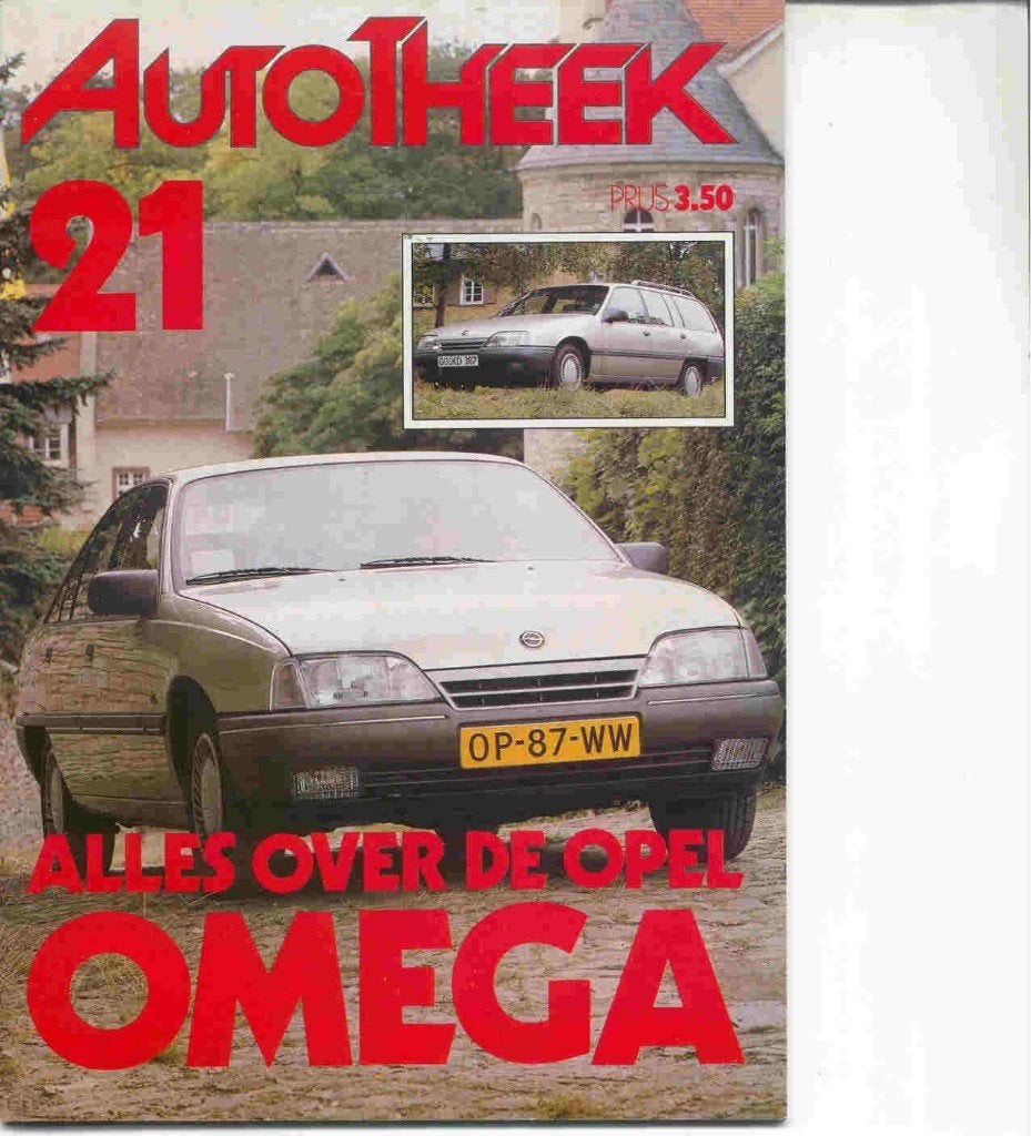 Autotheek 21 Opel Omega A (okt. 1986), Ophalen of Verzenden, Nieuw, Opel