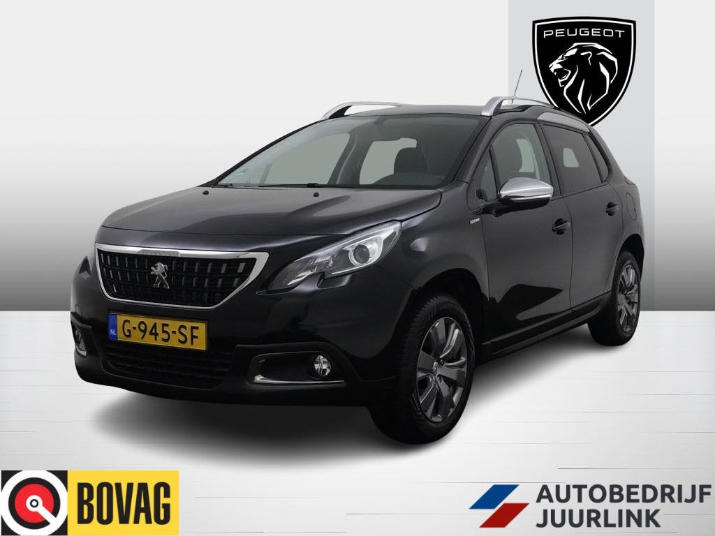 Peugeot 2008 1.2 Active Trekhaak/CarPlay/Airco/Cruise/lmv 4S, Auto's, Peugeot, Voorwielaandrijving, Euro 5, Stof, Gebruikt