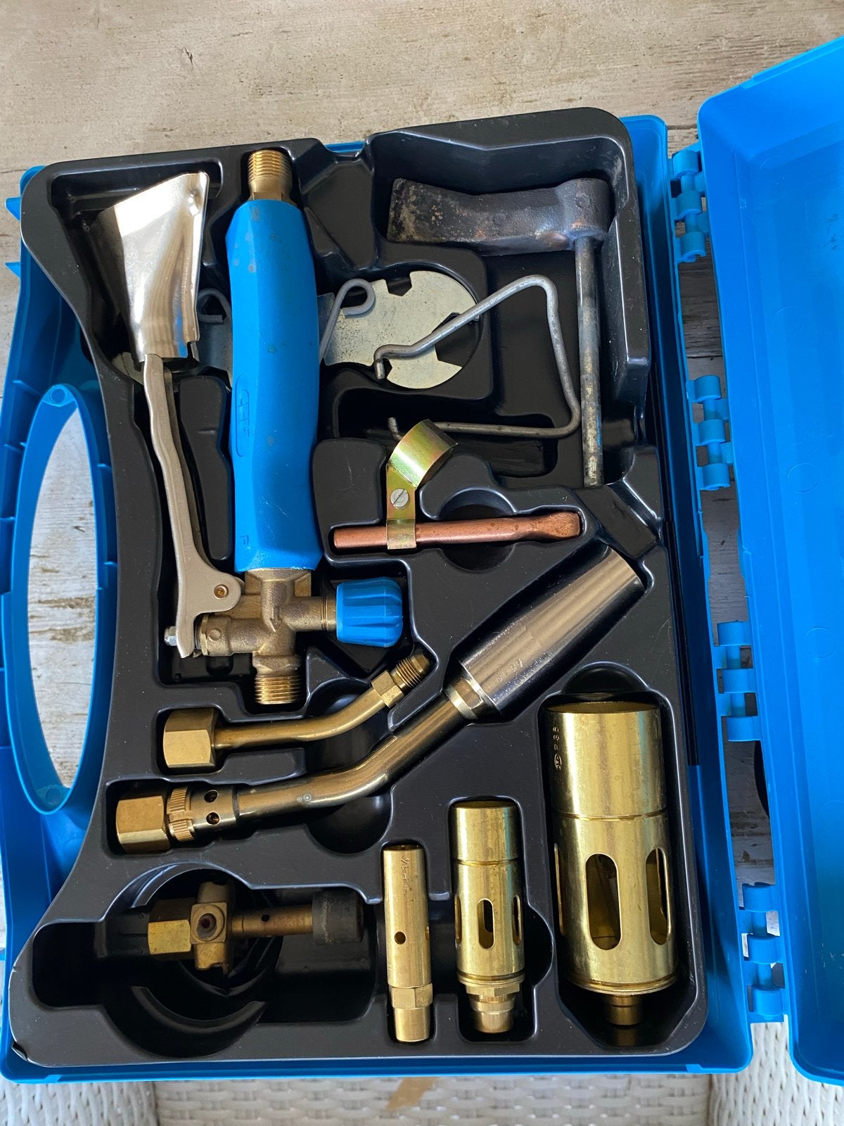 CFH Turbo 2000 brander set in koffer, Ophalen of Verzenden, Gebruikt, Overige typen, Overige merken