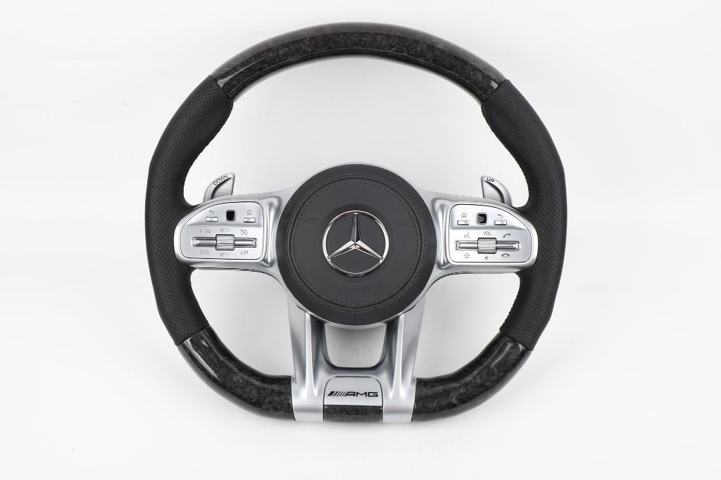 Mercedes forged carbon alcantara stuur carbon upgrade AMG, Auto diversen, Tuning en Styling, Ophalen of Verzenden, ., ., .