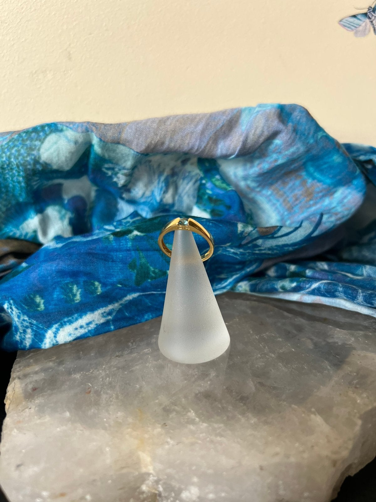 Toermalijn Paraiba beschermt aura straling healing zeldzaam, Blauw, Nieuw, Ophalen of Verzenden, 17 tot 18