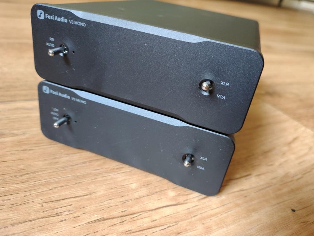 2x Fosi Audio V3 MONO (setje klasse D monoblokken), Audio, Tv en Foto, Versterkers en Receivers, Overige merken, Ophalen of Verzenden