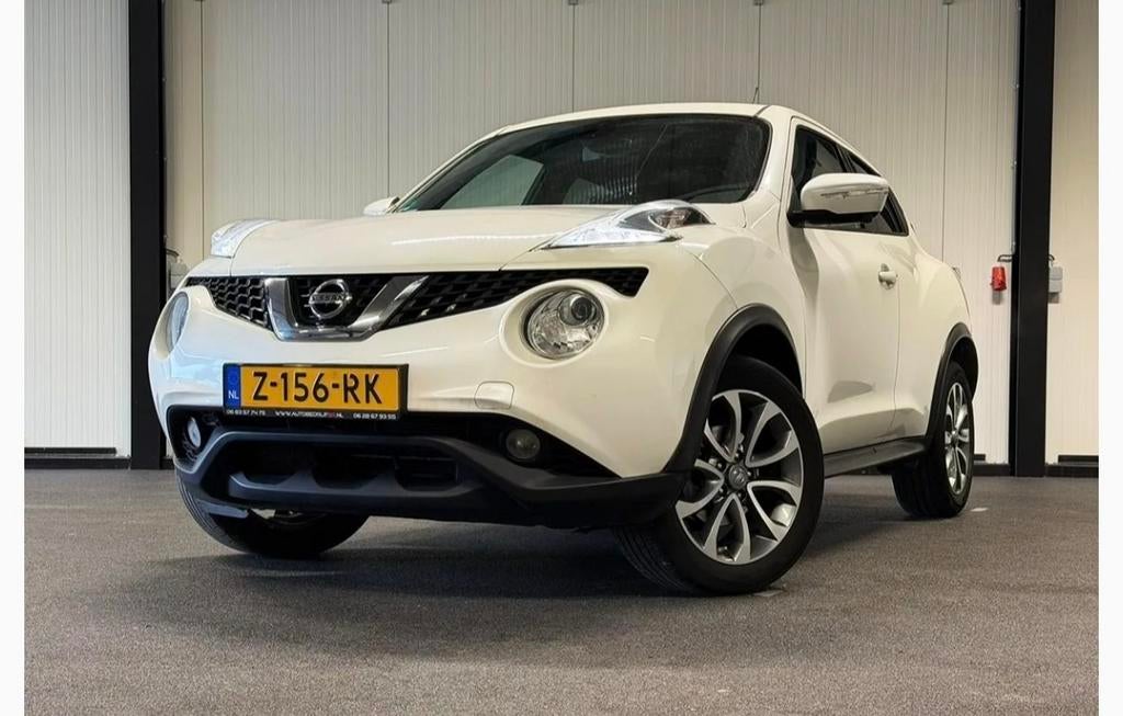 Nissan Juke 1.6 CVT 86KW 2015 Wit, 4 cilinders, Wit, Particulier, SUV of Terreinwagen